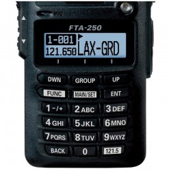 Yaesu FTA-250L - ręczny radiotelefon na pasmo lotnicze z krokiem 8.33 i 25kHz